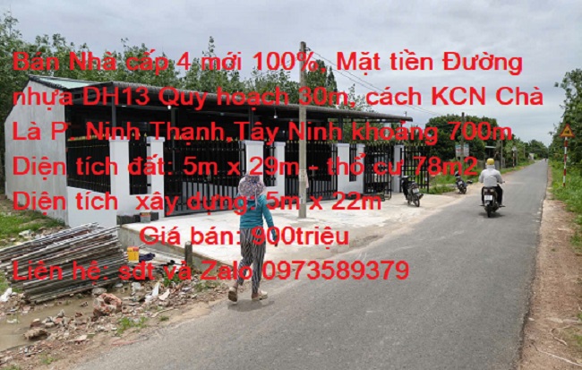 Bán Nhà cấp 4 mới 100%,