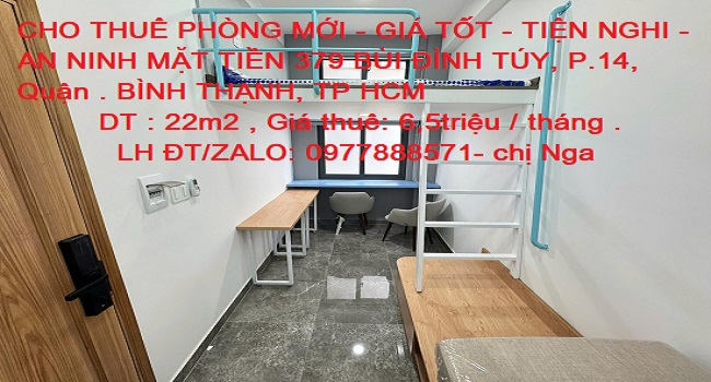 379 BÙI ĐÌNH TÚY, P.14, Q.BÌNH THẠNH