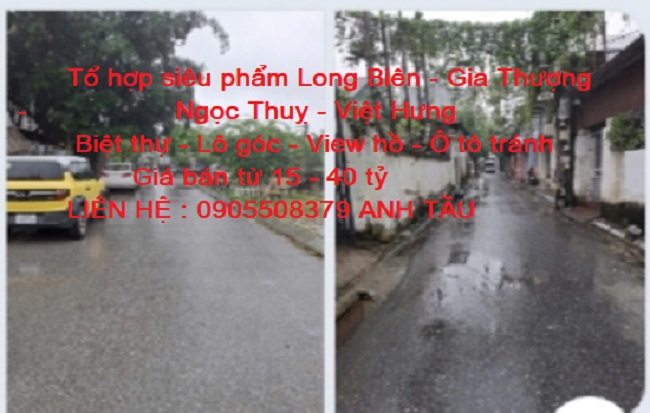 Tổ hợp siêu phẩm Long Biên, Gia Thượng, Ngọc Thuỵ, Việt Hưng